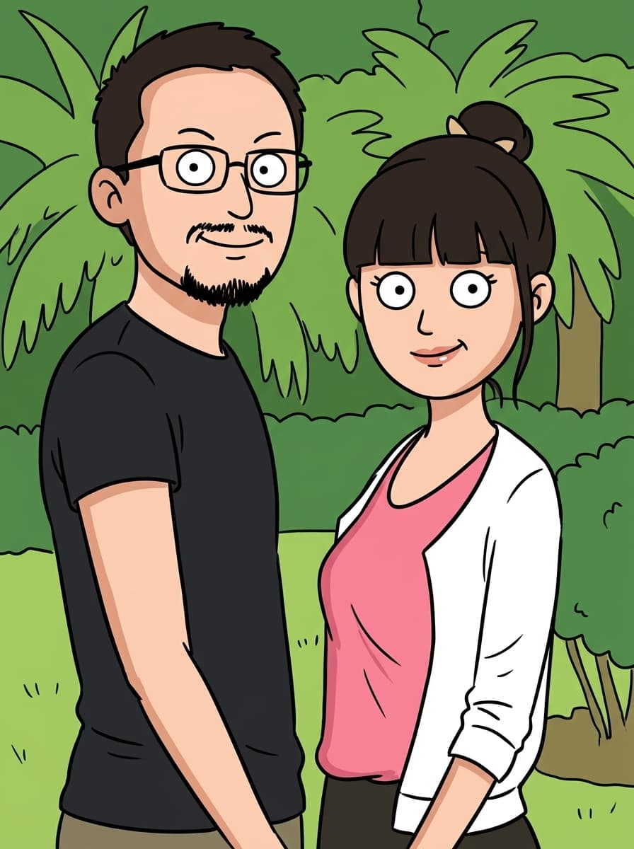 Custom Bob's Burgers portrait example 1