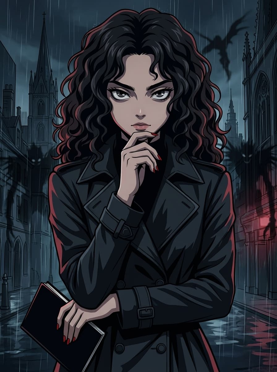 Custom Death Note portrait example 1