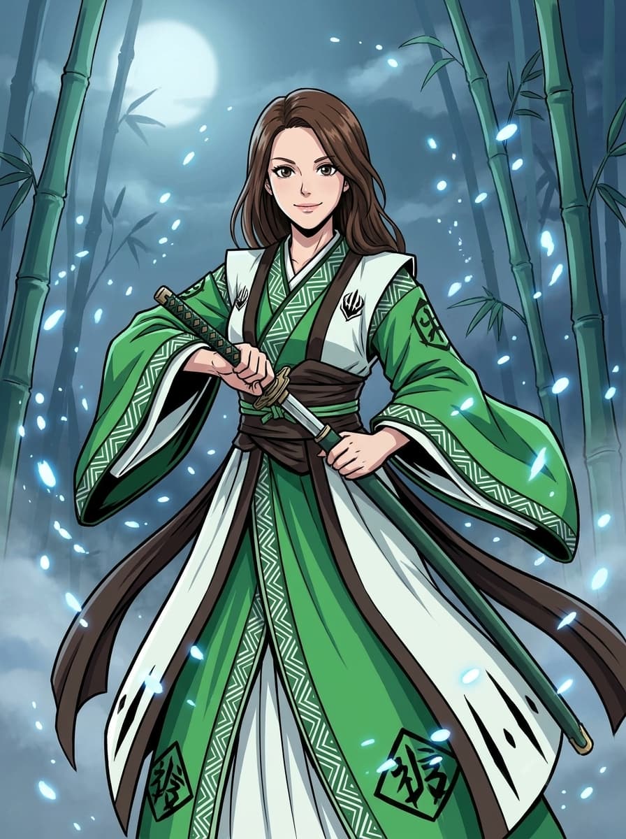 Custom Bleach portrait gallery example