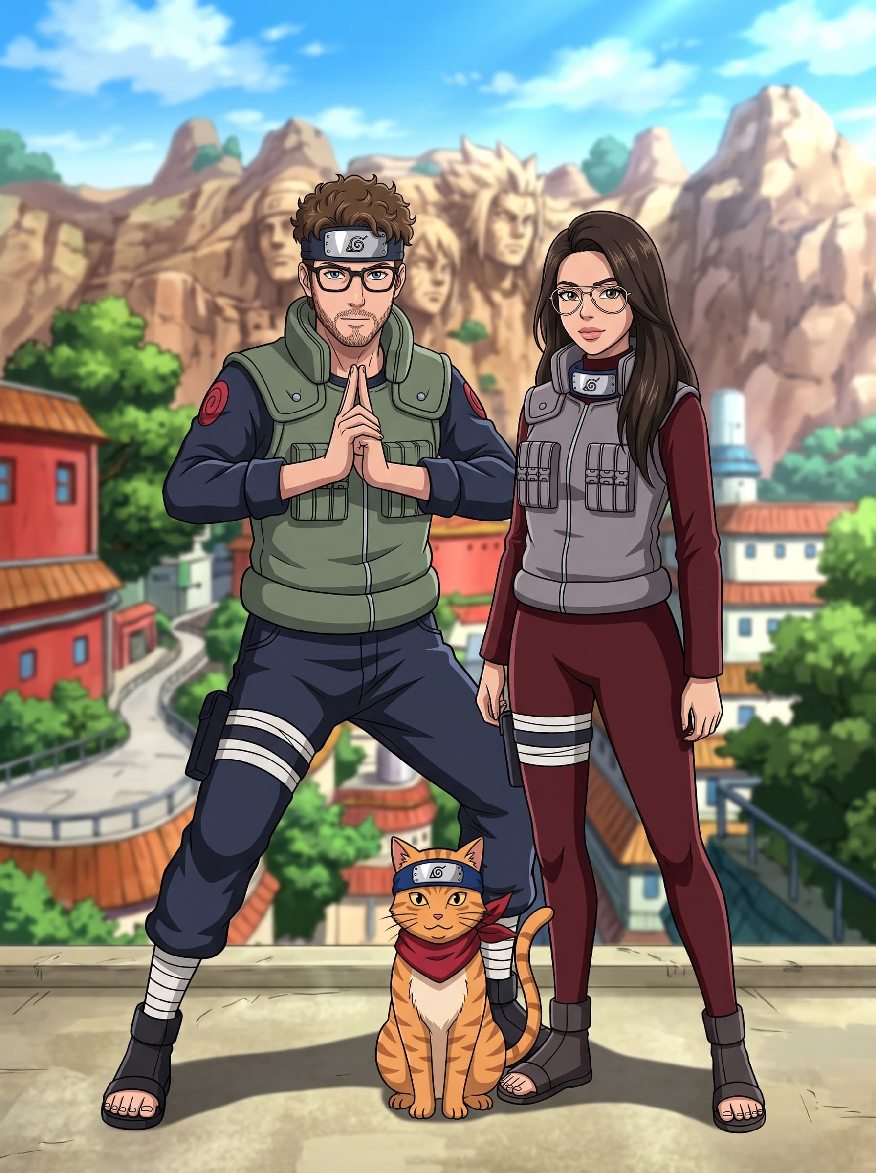 Custom Naruto portrait featured artwork showcase