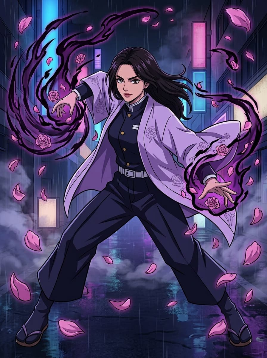 Custom Jujutsu Kaisen portrait example 2