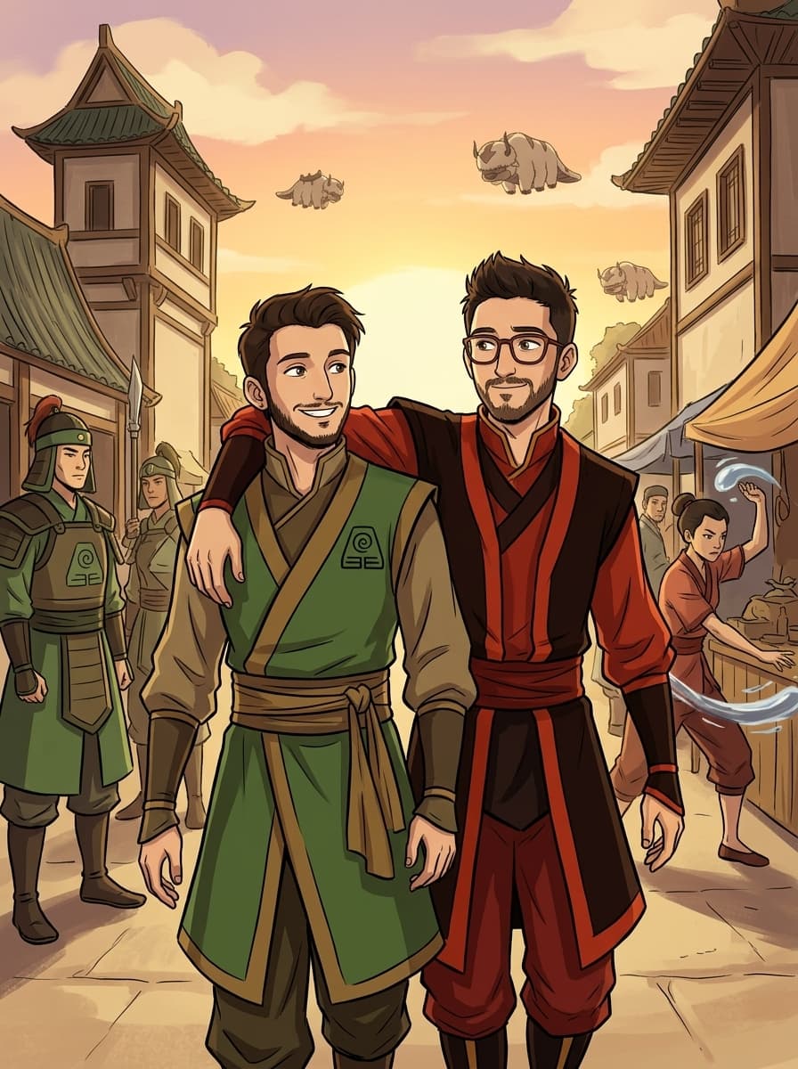 Customer review custom Avatar The Last Airbender portrait result