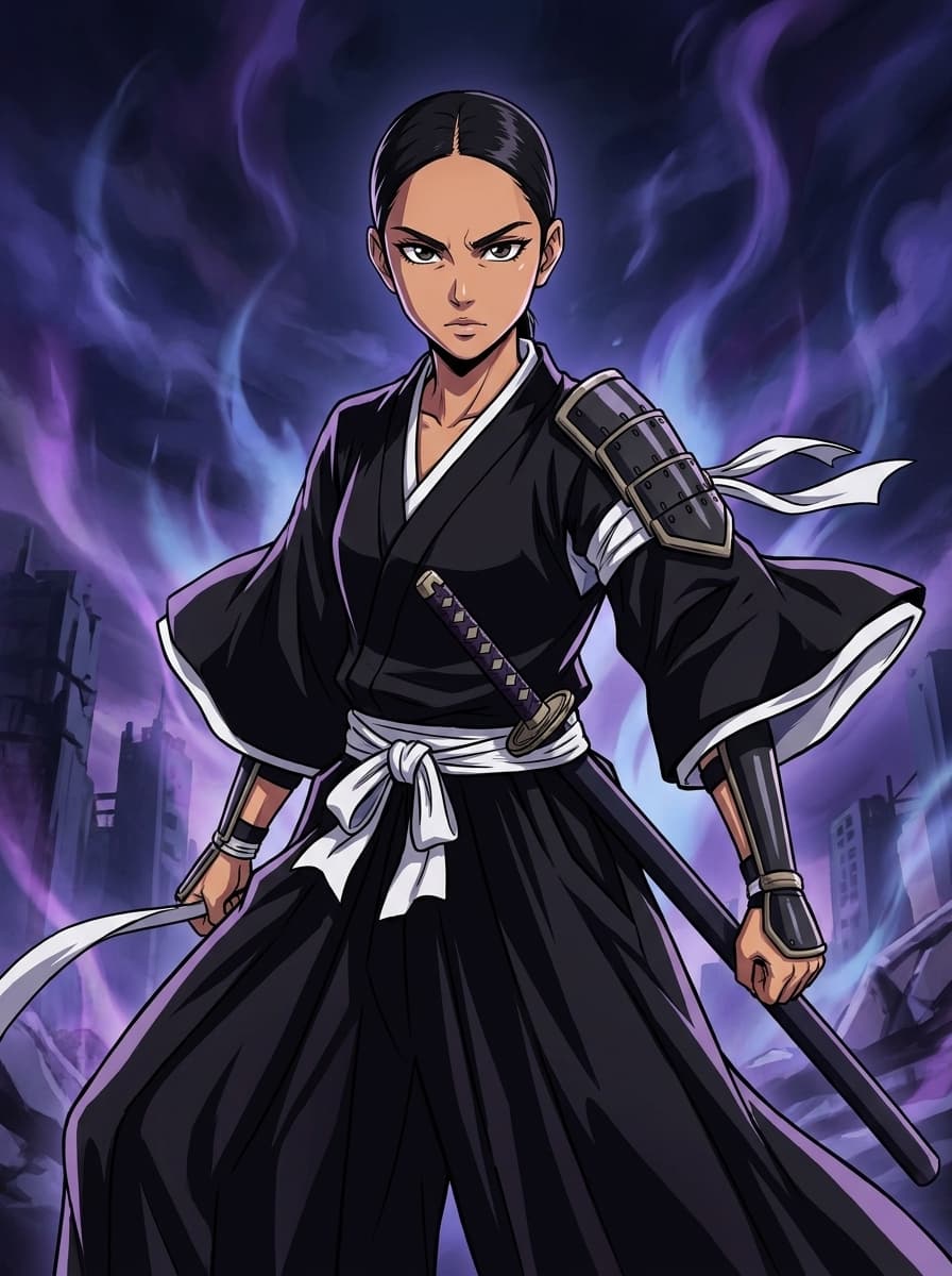 Customer review custom Bleach portrait result