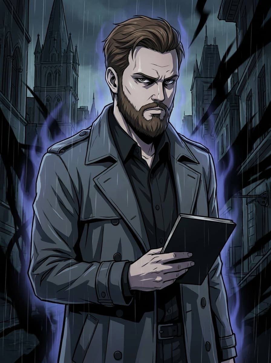 Customer review custom Death Note portrait result