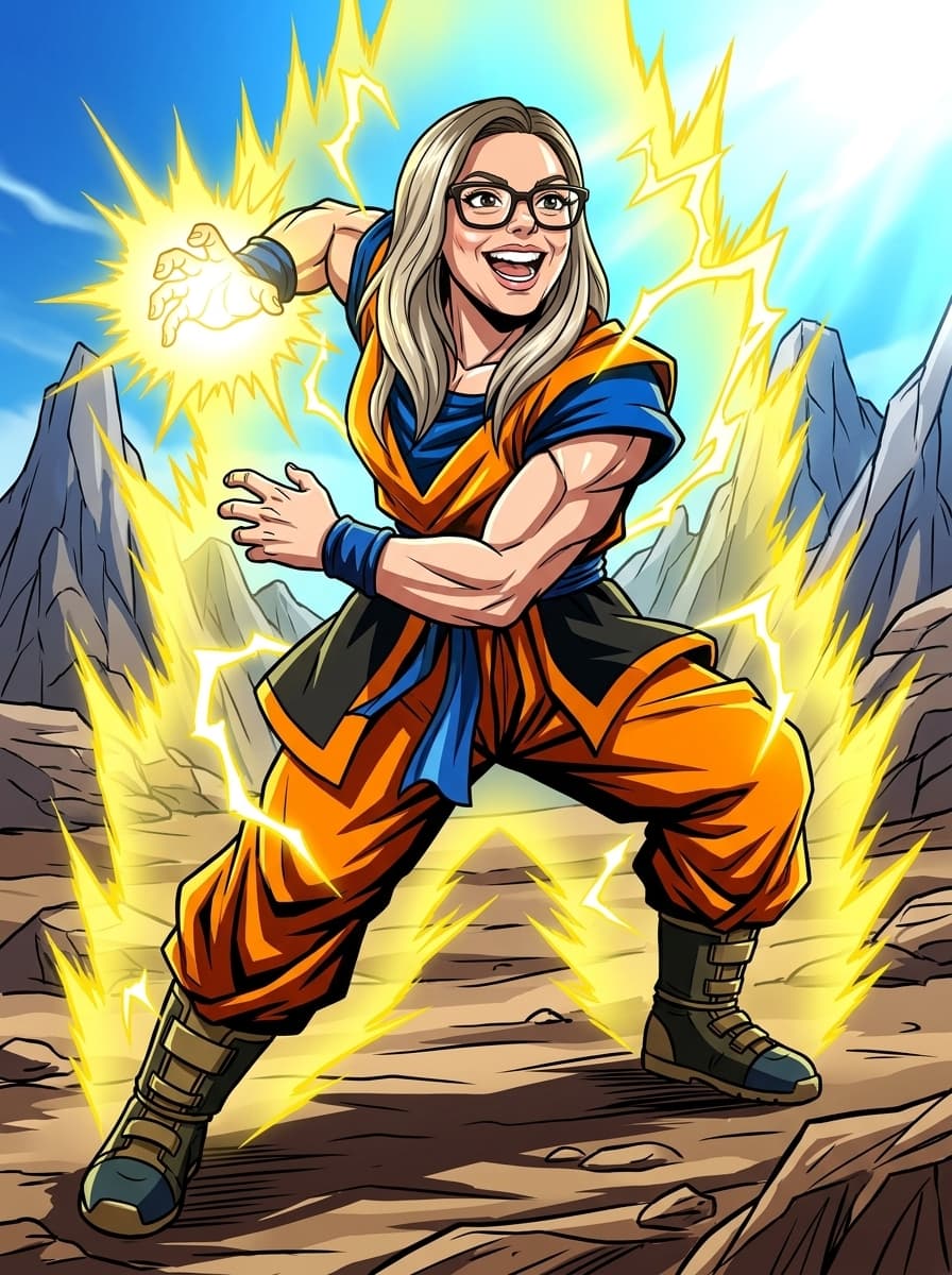 Customer review custom Dragon Ball Z portrait result