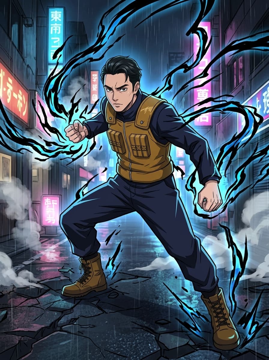 Customer review custom Jujutsu Kaisen portrait result