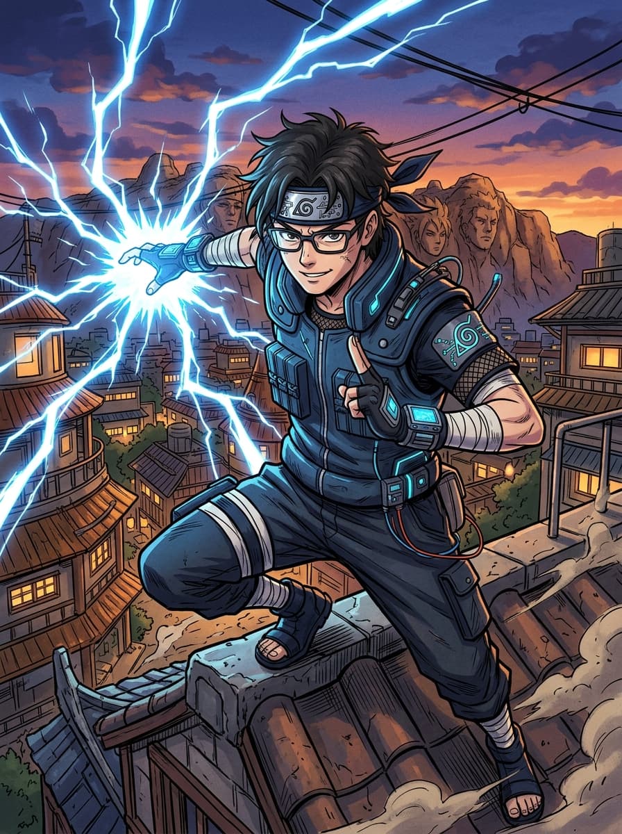 Customer review custom Naruto portrait result