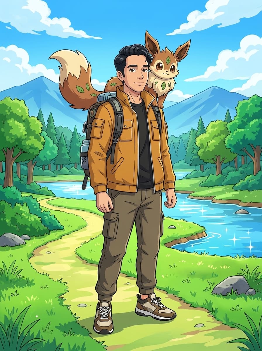 Customer review custom Pokemon portrait result
