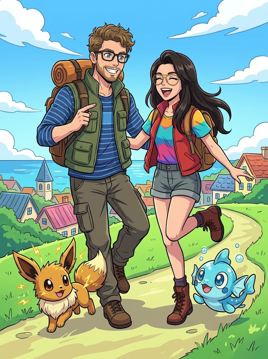 Customer review custom Pokemon portrait result