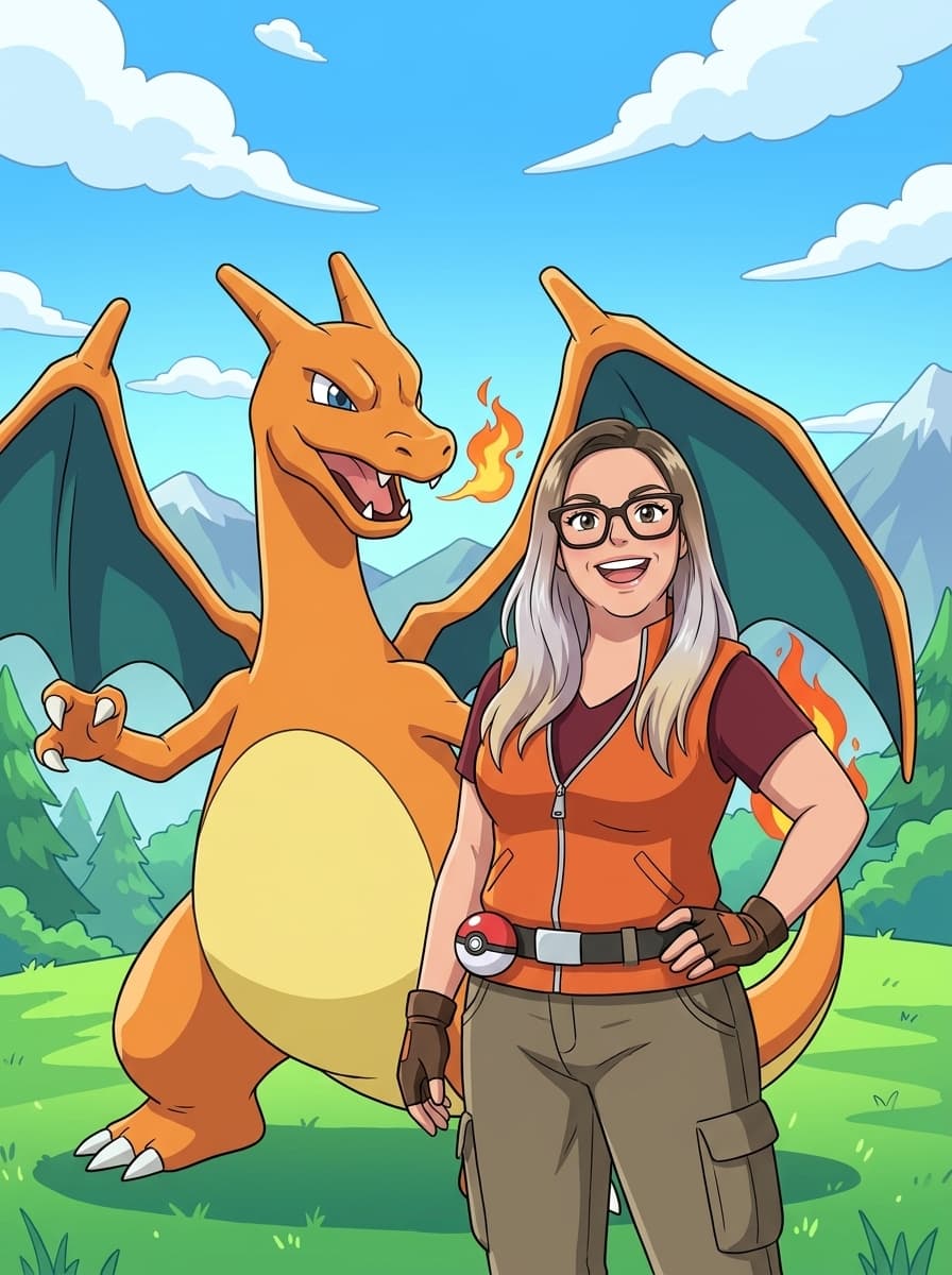 Customer review custom Pokemon portrait result
