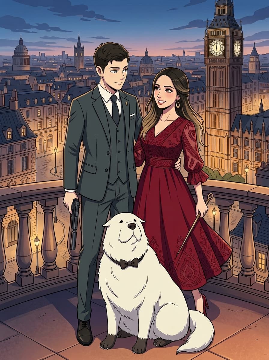 Customer review custom Spy X Family portrait result